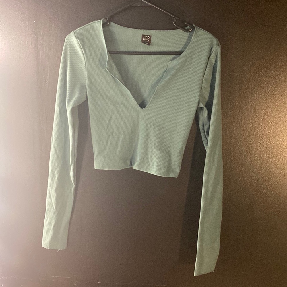 Urban Long-Sleeve Crop Top